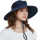 Chapéu de sol EINSKEY Wide Brim UPF 50+ com proteção UV à prova d'água