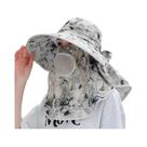 Chapéu De Sol Feminino Com Aba Larga E Proteção UV, Respirável, Para Trabalho Ao Ar Livre E