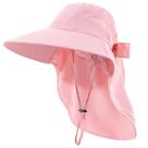 Chapéu de sol feminino DOCVIT com proteção UV impermeável rosa