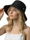 Chapéu de sol SEAUR para mulheres com proteção UV enrolável e aba larga