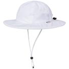 Chapéu de sol SwimZip, aba larga, proteção UPF 50+, branco para crianças Chapéu de sol SwimZip, aba larga, proteção UPF 50+, branco para crianças