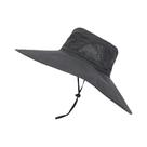 Chapéu De Sol Unissex Com Aba Larga E Proteção UV, Boné Respirável Para Pesca, Visor De Verão