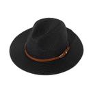 Chapéu De Sol Unissex Estilo Cowboy Ocidental De Aba Larga Em Palha Dobrável Para Verão Praia