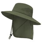 Chapéu de sol ZOORON com aba larga e proteção UV