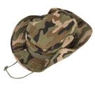 Chapéu de sol ZOORON Jungle Camo UPF 50+ Chapéu Boonie dobrável