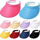Chapéu de viseira Jiuguva Sport Clip-on ajustável para homens e mulheres