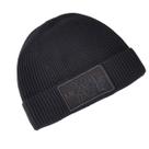Chapéu DSQS2, boné quente de malha para inverno, algodão preto, 120g