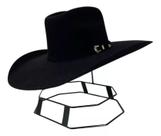 Chapéu Edson& Hudosn Pralana Cross Felt Preto Tamanho P