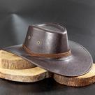 Chapéu Estilo Australiano Country Com Corda Ajustável Chapéu Estilo Australiano Country Com Corda Ajustável