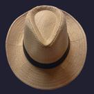 Chapéu Estilo Fedora em Fibra Sintética