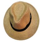 Chapéu Estilo Panamá Aba Larga Casual Praia Unissex tamanho 58 Chapéu Estilo Panamá Aba Larga Casual Praia Unissex tamanho 58