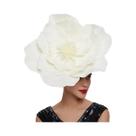 Chapéu Fascinator Com Laço Grande Para Mulheres, Acessórios De Cabelo Para Noivas E Sessões De Fotos