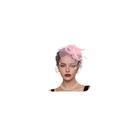 Chapéu Fascinators REVOLIA Tea Party Floral Feathers Dustypink Chapéu Fascinators REVOLIA Tea Party Floral Feathers Dustypink