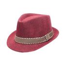 Chapéu Fedora De Algodão E Linho Para O Verão, Estilo Coreano, Chapéu Jazz Para Festas, Chapéu