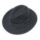 Chapéu Fedora De La Feltro Celeblidade Unisex ABA RETA