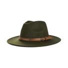 Chapéu Fedora De Lã Feminino E Masculino Para Inverno E Outono, Aba Reta, Feltro, Casual, Para Uso