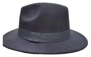 Chapéu Fedora Feltro Preto Unissex