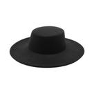 Chapéu Fedora Feminino De Inverno E Outono Com Laço Francês, Imitação De Lã, Estilo Jazz, Para