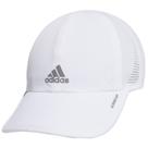 Chapéu feminino adidas Superlite branco/prateado refletivo