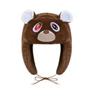 Chapéu Feminino De Inverno Quente Estilo Trapper Urso Pardo, Gorro De Esqui E Chapéu Bomber Da Moda