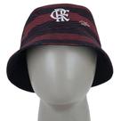 Chapéu flamengo bucket hat dupla face zico oficial supercap cor:preto/vermelho Chapéu flamengo bucket hat dupla face zico oficial supercap cor:preto/vermelho