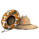 Chapéu FOCO NCAA Team Logo Floral Lifeguard Beach Sun Straw