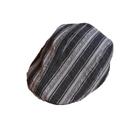 Chapéu Gatsby Newsboy com boné plano, preto, cinza, listrado para homens Chapéu Gatsby Newsboy com boné plano, preto, cinza, listrado para homens