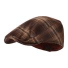 Chapéu Gatsby Newsboy de boné plano com design xadrez para homens Chapéu Gatsby Newsboy de boné plano com design xadrez para homens