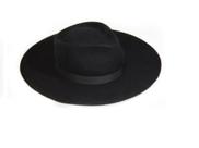 Chapéu ginette ABA 10cm preto tamanho GG