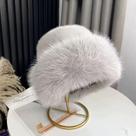 Chapéu Gorro Russo de Pelúcia Pele Frio Inverno Corta Vento Cor:CinzaClaroTamanho:Único Chapéu Gorro Russo de Pelúcia Pele Frio Inverno Corta Vento Cor:CinzaClaroTamanho:Único