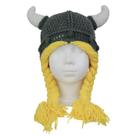 Chapéu Hat Horns Cosplay Costume Headwear Warm Soft Cozy para adultos