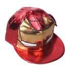 Chapéu Hip-Hop Iron Mans Anime Cartoon Cosplay Leather 75cm