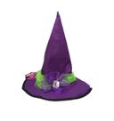 Chapéu Infantil Bruxinha Cor Roxo Dia Das Bruxas Halloween