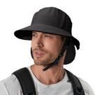 Chapéu JOYART Surf Bucket Sun Chapéu de sol com aba de 7 cm preto