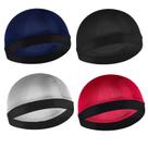 Chapéu Kifmurase Stocking Wave Cap para homens, 4 peças (preto, prata, azul marinho, vermelho)