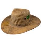 Chapéu Lona Velha Country Pantaneiro Rodeio Aba Arame Chapéu Lona Velha Country Pantaneiro Rodeio Aba Arame