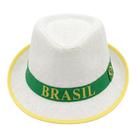 Chapéu Malandrinho Brasil Branco Festa Copa Carnaval Eventos