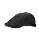 Chapéu masculino Herringbone Straw Flat Cap Gatsby Newsboy Adjusta