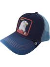 Chapéu masculino unissex ajustável Eagles, chapéu de caminhoneiro Snapback de malha