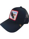 Chapéu masculino unissex ajustável Freedoms Mesh Snapback Trucker H