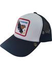 Chapéu masculino unissex ajustável Freedoms Mesh Snapback Trucker H