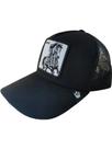 Chapéu masculino unissex ajustável Horses Chapéu de caminhoneiro Snapback de malha