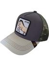 Chapéu masculino unissex ajustável Studs, chapéu de caminhoneiro Snapback