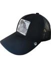 Chapéu masculino unissex ajustável Wilds, chapéu de caminhoneiro Snapback de malha