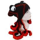 Chapéu Octopus Cosplay Costume Headwear Warm Soft Cozy Unissex Chapéu Octopus Cosplay Costume Headwear Warm Soft Cozy Unissex