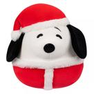 Chapéu oficial de Papai Noel Kellytoy Snoopy da Plush Toy Squishmallows