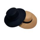 Chapéu Palheta veludo Estilo Fedora moda inverno