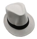 Chapéu Panamá Aba 4cm Curta Moda Casual Masculino Feminino tamanho 58