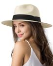 Chapéu Panamá de palha FURTALK, chapéu de sol feminino masculino e de praia de verão