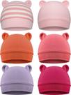 Chapéu para bebês recém-nascidos Geyoga Bear Ears, bonés infantis de 0 a 3 meses